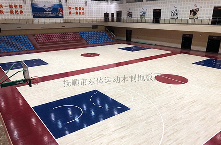 遼陽某部隊籃球館